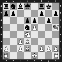 1967 Vrnjacka Banja zt – Round 1 – Hindle, Owen M – 1/2-1/2 – Gunnarsson, Gudmundur – G6