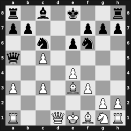 1967 Winnipeg – Round 8 – Gheorghiu, Florin – 1/2-1/2 – Yanofsky, Daniel Abraham – G41
