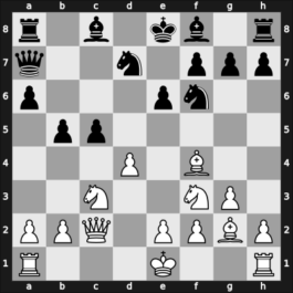 1967 Winnipeg – Round 8 – Szabo, Laszlo – 1/2-1/2 – Keres, Paul Petrovich – G44