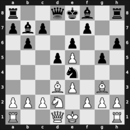 1967 YUG Ch 22th – Round 2 – Sokolov, Vladimir – 1/2-1/2 – Matanovic, Aleksandar – G8
