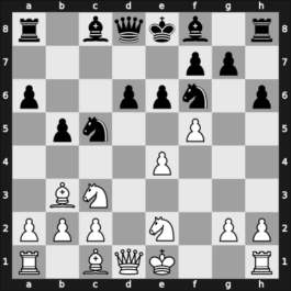 1967 YUG Ch 22th – Round 7 – Ciric, Dragoljub M – 1-0 – Bogdanovic, Rajko – G34