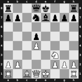 1967 YUG Ch 22th – Round 8 – Knezevic, Milorad – 1/2-1/2 – Ciric, Dragoljub M – G40
