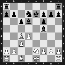 1967 YUG Ch 22th – Round 8 – Bogdanovic, Rajko – 1/2-1/2 – Bertok, Mario Jr. – G41