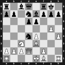 1967 YUG Ch 22th – Round 13 – ? – 1/2-1/2 – Ciric, Dragoljub M – G65