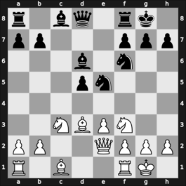 1967 YUG Ch 22th – Round 14 – Kovacevic, Vlatko – 0-1 – Matulovic, Milan – G70