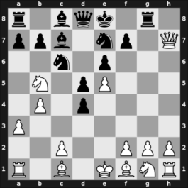1967 Kraljevo (YUG Ch 22th) – Round 14 – Bogdanovic, Rajko – 1-0 – Gliksman, Darko – G76