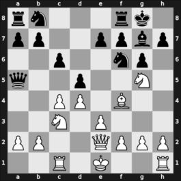 1967 YUG Ch 22th – Round 15 – Gliksman, Darko – 1-0 – Knezevic, Milorad – G80
