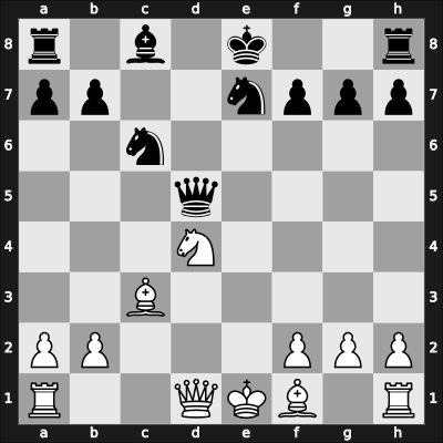 1967 YUG Ch 22th – Round 16 – Knezevic, Milorad – 1/2-1/2 – Matulovic, Milan – G86