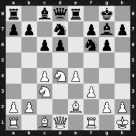 1967 YUG-URS – Round 1 – Gipslis, Aivars – 1/2-1/2 – Bogdanovic, Rajko – G5