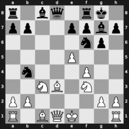 1967 YUG-URS – Round 1 – Bogdanovic, Rajko – 1/2-1/2 – Ivkov, Borislav – G9