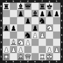 1967 Yugoslavia – Round 1 – Puc, Stojan – 1/2-1/2 – Tot, Bora – G20