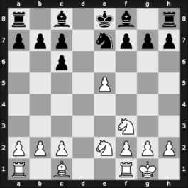 1967 Yugoslavia – Round 1 – Matulovic, Milan – 0-1 – Karaklajic, Nikola – G21