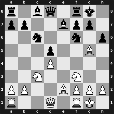 1967 Yugoslavia – Round 10 – Matanovic, Aleksandar – 1/2-1/2 – Bertok, Mario Jr. – G30