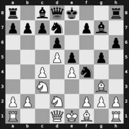 1967 Zinnowitz – Round 1 – Calero Nino, Camilo – 0-1 – Liberzon, Vladimir M – G11