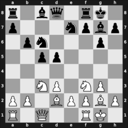 1967 Zinnowitz – Round 1 – Bukic, Enver – 1/2-1/2 – Malich, Burkhard, Dr. – G18