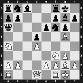 1967 Zinnowitz – Round 1 – Liberzon, Vladimir M – 1/2-1/2 – Tukmakov, Vladimir B – G24