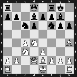 1968 Alma Ata ch-URS – Round 2 – Zaitsev, Alexander – 1/2-1/2 – Tal, Mikhail – G39