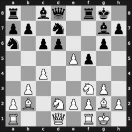 1968 Alma Ata ch-URS – Round 12 – Polugaevsky, Lev – 1-0 – Lutikov, Anatoly S – G114