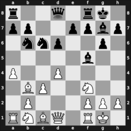 1968 Alma Ata ch-URS – Round 16 – Kholmov, Ratmir D – 1/2-1/2 – Lutikov, Anatoly S – G144