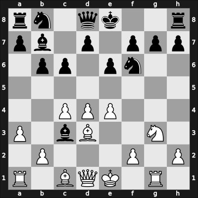 1968 Bamberg – Round 4 – Szabo, Laszlo – 1/2-1/2 – Keres, Paul Petrovich – G35