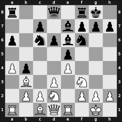 1968 Bamberg – Round 9 – Ivkov, Borislav – 1/2-1/2 – Petrosian, Tigran A. – G65