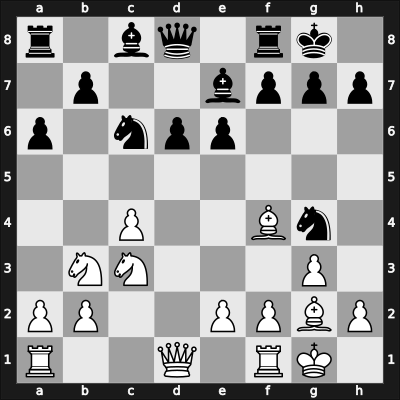 1968 Bamberg – Round 12 – Petrosian, Tigran A. – 1-0 – Bobotsov, Milko G – G78