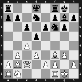 1968 Bamberg – Round 14 – Petrosian, Tigran A. – 1/2-1/2 – Teufel, Juergen – G23
