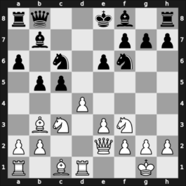 1968 Belgrade – Round 1 – Bukic, Enver – 1/2-1/2 – Messing, Hrvoje – G7
