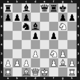 1968 Belgrade – Round 1 – Dely, Peter – 1/2-1/2 – Yoffie, Marc – G50