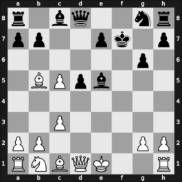 1968 Belgrade – Round 1 – Kurajica, Bojan – 1/2-1/2 – Rakic, Tomislav – G55