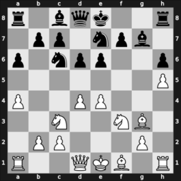 1968 Belgrade – Round 11 – Velimirovic, Dragoljub – 1-0 – Ujtelky, Maximilian – G69