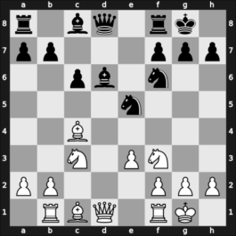 1968 Belgrade (Women) 4th – Round 3 – Blagojevic, Katarina – 1/2-1/2 – Asenova, Venka – G8