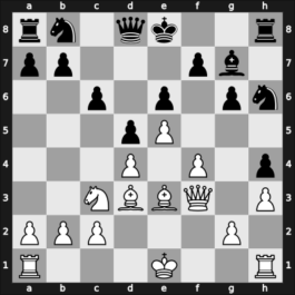 1968 Belgrade (Women) 4th – Round 4 – Liljak, Milka – 0-1 – Gaprindashvili, Nona – G14