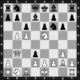 1968 Belgrade (Women) 4th – Round 5 – Zivkovic-Jocic, Ljubica – 1-0 – Asenova, Venka – G18