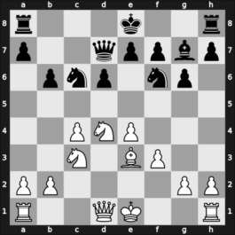 1968 Belgrade (Women) 4th – Round 6 – Asenova, Venka – 1/2-1/2 – Konarkowska-Sokolov, Henrijeta – G22