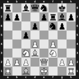 1968 Belgrade (Women) 4th – Round 7 – Van der Mije Nicolau, Alexandra – 1-0 – Heemskerk, Fenny – G25