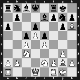 1968 Belgrade (Women) 4th – Round 8 – Kushnir, Alla – 1-0 – Markovic Milinko – G29