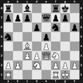 1968 Belgrade (Women) 4th – Round 9 – Milosavljevic, Ruzica – 1/2-1/2 – Kushnir, Alla – G34