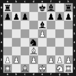 1968 Budapest – Round 1 – Berczy, Jozsef – 1/2-1/2 – Kluger, Gyula – G7