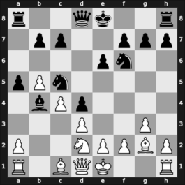 1968 Budapest – Round 1 – Szilagyi, Gyorgy Laszlo – 0-1 – Forintos, Gyozo V – G76