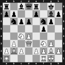 1968 Buenos Aires – Round 6 – Najdorf, Miguel – 0-1 – Quinteros, Miguel A. – G44