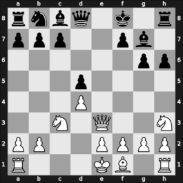 1968 Buenos Aires – Round 9 – Ocampo, Raul – 0-1 – Najdorf, Miguel – G58