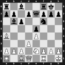 1968 Buenos Aires – Round 2 – Schweber, Samuel – 1/2-1/2 – Sanguineti, Raúl Carlos – G11