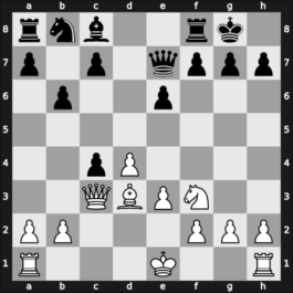 1968 Buenos Aires – Round 3 – Sanguinetti, Raul – 1/2-1/2 – Guimard, Carlos E – G13