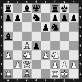 1968 Buenos Aires – Round 4 – Barrio Varas, Lucas – 0-1 – Najdorf, Miguel – G20