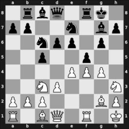 1968 CSR Ch – Round 9 – Vykydal, Frantisek – 1/2-1/2 – Pachman, Ludek – G78