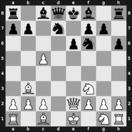 1968 Luhacovice (CSR Ch) – Round 12 – Jansa, Vlastimil – 1/2-1/2 – Filip, Miroslav – G109