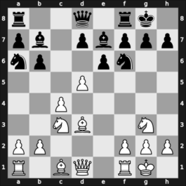 1968 Capablanca Memorial – Round 1 – Cobo Arteaga, Eldis – 1/2-1/2 – Donner, Jan-Hein – G16