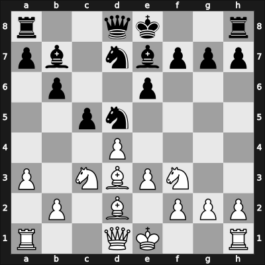 1968 Capablanca Memorial – Round 1 – Cobo Arteaga, Eldis – 0-1 – Kholmov, Ratmir D – G22