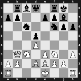1968 Capablanca Memorial – Round 1 – Simon Cobo, Enrique – 0-1 – Antoshin, Vladimir S – G33